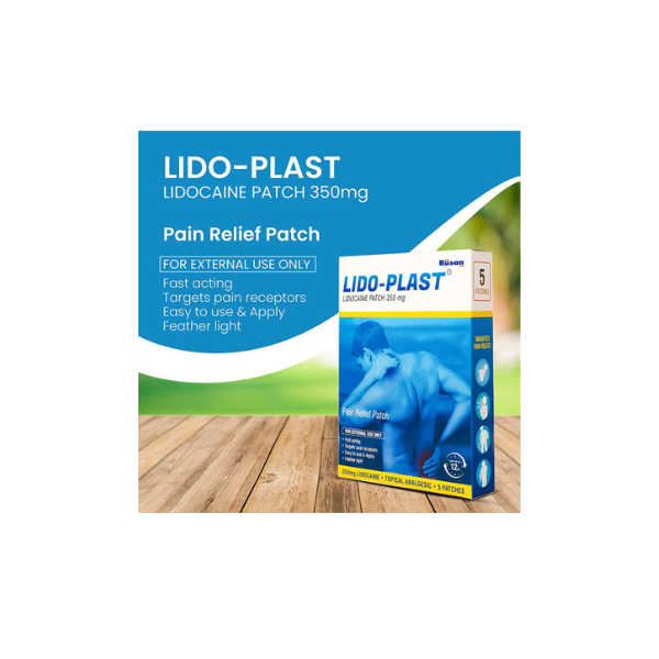  Rusan Lido - Plast Lidocaine Pain Relief Patch