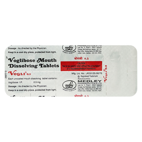 Vogli 0.3mg Tablet